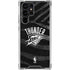 NBA Oklahoma City Thunder Black Animal Print Galaxy S24 Ultra Clear Case