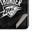 NBA Oklahoma City Thunder Black Animal Print Galaxy Z Flip Skin