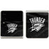 NBA Oklahoma City Thunder Black Animal Print Galaxy Z Flip3 5G Skin