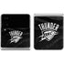 NBA Oklahoma City Thunder Black Animal Print Galaxy Z Flip4 5G Skin