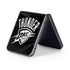 NBA Oklahoma City Thunder Black Animal Print Galaxy Z Flip5 5G Skin