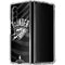 NBA Oklahoma City Thunder Black Animal Print Galaxy Z Fold4 5G Clear Case
