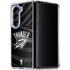 NBA Oklahoma City Thunder Black Animal Print Galaxy Z Fold5 5G Clear Case