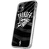 NBA Oklahoma City Thunder Black Animal Print iPhone 11 Clear Case