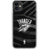 NBA Oklahoma City Thunder Black Animal Print iPhone 11 Clear Case