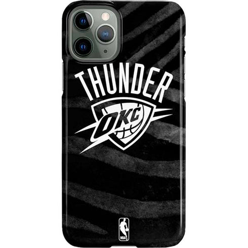 NBA Oklahoma City Thunder Black Animal Print iPhone 11 Pro Lite Case