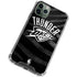 NBA Oklahoma City Thunder Black Animal Print iPhone 11 Pro Max Clear Case