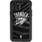 NBA Oklahoma City Thunder Black Animal Print iPhone 11 Pro Waterproof Case