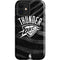 NBA Oklahoma City Thunder Black Animal Print iPhone 12 Impact Case