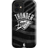 NBA Oklahoma City Thunder Black Animal Print iPhone 12 Impact Case