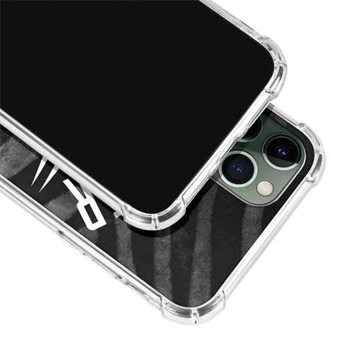 NBA Oklahoma City Thunder Black Animal Print iPhone 12 Pro Max Clear Case