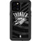 NBA Oklahoma City Thunder Black Animal Print iPhone 12 Pro Max Waterproof Case