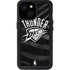NBA Oklahoma City Thunder Black Animal Print iPhone 13 Mini Waterproof Case