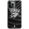 NBA Oklahoma City Thunder Black Animal Print iPhone 13 Pro Max Clear Case