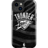 NBA Oklahoma City Thunder Black Animal Print iPhone 14 Plus Impact Case