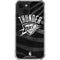 NBA Oklahoma City Thunder Black Animal Print iPhone 15 Plus Clear Case