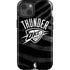 NBA Oklahoma City Thunder Black Animal Print iPhone 15 Impact Case