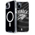 NBA Oklahoma City Thunder Black Animal Print iPhone 15 Plus MagSafe Case