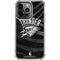 NBA Oklahoma City Thunder Black Animal Print iPhone 14 Pro Clear Case