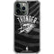 NBA Oklahoma City Thunder Black Animal Print iPhone 14 Pro Max Clear Case