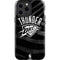 NBA Oklahoma City Thunder Black Animal Print iPhone 14 Pro Max Impact Case