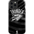 NBA Oklahoma City Thunder Black Animal Print iPhone 15 Pro Max Impact Case