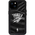 NBA Oklahoma City Thunder Black Animal Print iPhone 15 Plus Waterproof Case