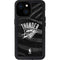NBA Oklahoma City Thunder Black Animal Print iPhone 15 Waterproof Case