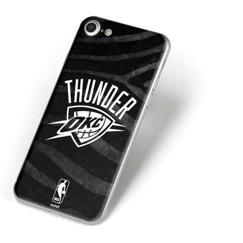 NBA Oklahoma City Thunder Black Animal Print iPhone 7 Skin
