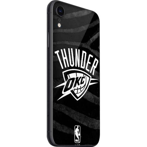 NBA Oklahoma City Thunder Black Animal Print iPhone SE (2nd & 3rd Gen) Skin