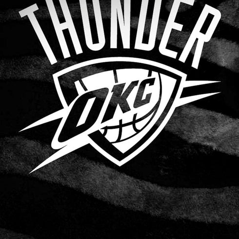 NBA Oklahoma City Thunder Black Animal Print iPhone X Pro Case