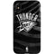 NBA Oklahoma City Thunder Black Animal Print iPhone XS Pro Case