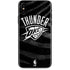 NBA Oklahoma City Thunder Black Animal Print iPhone XS Skin