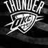 NBA Oklahoma City Thunder Black Animal Print iPhone XS Skin