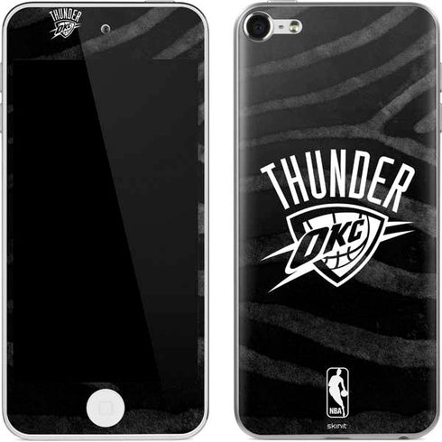NBA Oklahoma City Thunder Black Animal Print Apple iPod Skin