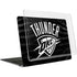 NBA Oklahoma City Thunder Black Animal Print MacBook Air 15in (2023-2025) Case plus Skin