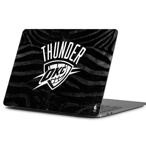 NBA Oklahoma City Thunder Black Animal Print Apple MacBook Pro 13-inch Skin