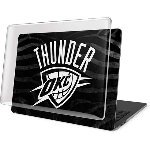 NBA Oklahoma City Thunder Black Animal Print MacBook Pro 13in (2020) Case plus Skin