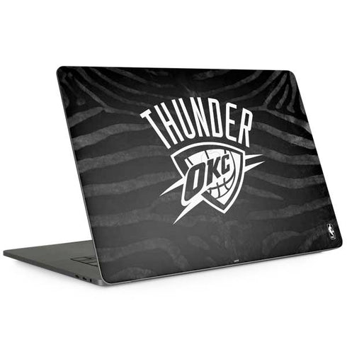 NBA Oklahoma City Thunder Black Animal Print Apple MacBook Pro 15-inch Skin