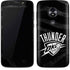 NBA Oklahoma City Thunder Black Animal Print Moto E5 Play Skin
