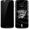NBA Oklahoma City Thunder Black Animal Print Moto G6 Skin