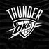 NBA Oklahoma City Thunder Black Animal Print Notebook 9 Pro 13in (2017) Skin