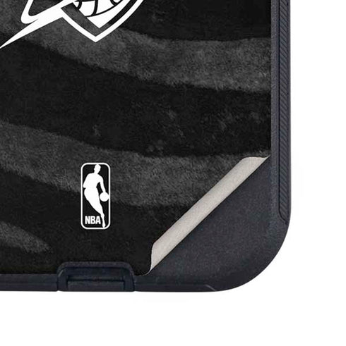 NBA Oklahoma City Thunder Black Animal Print Otterbox Defender iPhone Skin