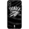 NBA Oklahoma City Thunder Black Animal Print Otterbox Symmetry iPhone Skin