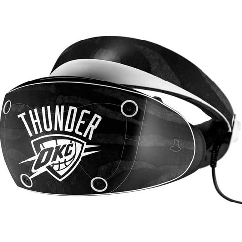 NBA Oklahoma City Thunder Black Animal Print PlayStation VR2 Skin