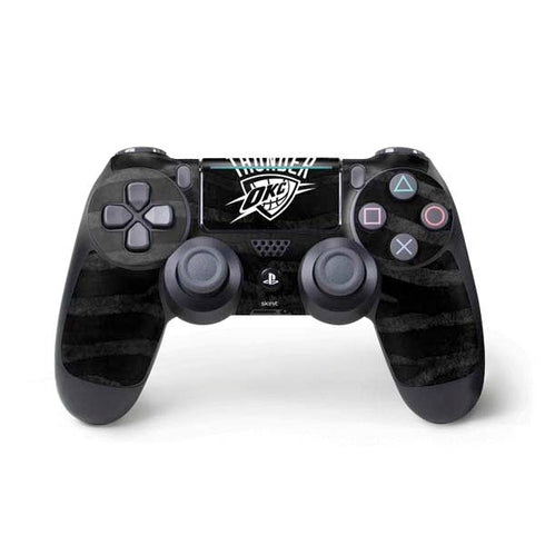 NBA Oklahoma City Thunder Black Animal Print PS4 Pro/Slim Controller Skin