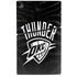 NBA Oklahoma City Thunder Black Animal Print PS5 Slim Disk Console Skin