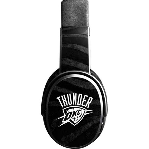 NBA Oklahoma City Thunder Black Animal Print Skullcandy Crusher Wireless Skin
