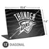 NBA Oklahoma City Thunder Black Animal Print Universal Laptop 13in (10.6 x 7.6in) Skin