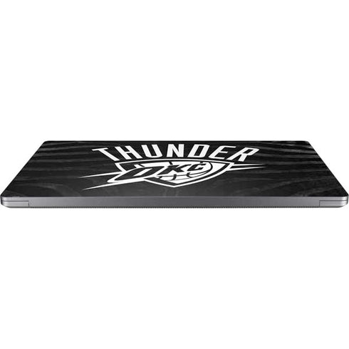 NBA Oklahoma City Thunder Black Animal Print Universal Laptop 14in (11.4 x 8.2in) Skin